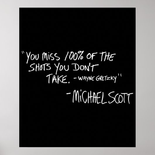 U Miss 100 van de schoenen die u niet gebruikt Poster (Voorkant)