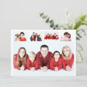 U mist uw DIY 5 fotominimalistische gezinstroepen Bedankkaart (Staand voorkant)