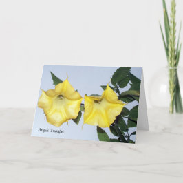 U moet een engel Flower Quote Greep zijn Kaart