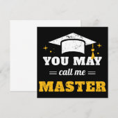 U Noemt Me Maar Meester II Kaart (Voorkant / Achterkant)