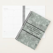 U omringt me Groene Floral Bedrijfsplanner Planner (Display)