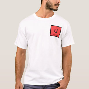 U - Onderwereld Griekse Scheikunde Periodiek Syste T-shirt