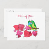 U ontbreekt, Tortelduifjes Briefkaart (Voorkant / Achterkant)