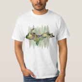 U.P. Green Camo Tree T-shirt (Voorkant)