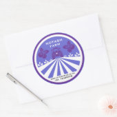 U-Pick Blueberry Boerderij Promotie Ronde Sticker (Envelop)