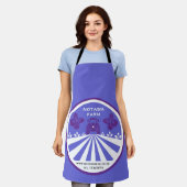 U-Pick Blueberry Boerderij Promotie Schort (Gedragen)