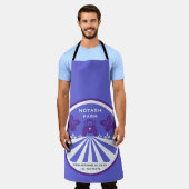 U-Pick Blueberry Boerderij Promotie Schort (Gedragen)