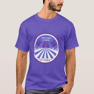 U-Pick Blueberry Boerderij Promotie T-shirt