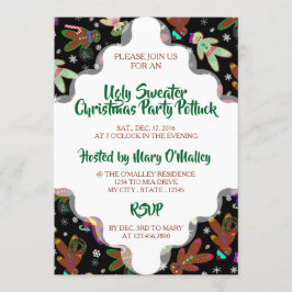 U-Pick Kleur/ Gingerbread Mensen & Sneeuwvlokken Kaart