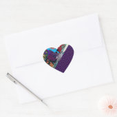 U-pick Kleur / Graffiti Art Envelope Seal Hart Sticker (Envelop)