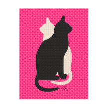 U Pick Kleur/ Succes Zwart Wit Kat Catz Duo