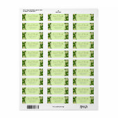 U-pick Kleur / Whimsical Wildflower Daisy Sprinkle Etiket (Full Sheet)