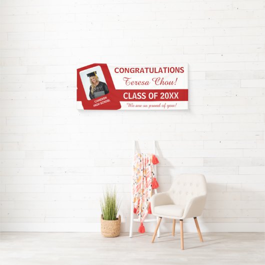 U-Pick Schoolkleuren w/Rood UPSC Spandoek (Insitu)