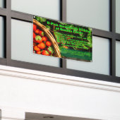 U-Pick Strawberry Boerderij Berry Picking aanpasse Spandoek (Buitenkant Gebouw)