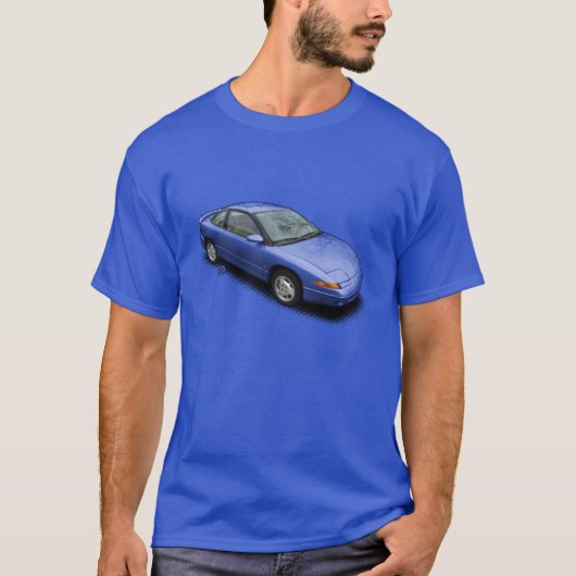 U-Pick-The-Color 1991 Saturn Coupe T-Shirt (Voorkant)