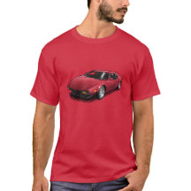 U-plukkende-de-kleur Pantera SuperCar T-Shirt