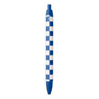 U-plukkende witte Gecontroleerde tegels van de Kle Blauwe Inkt Pen