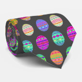 U-plukkleur/ Bedazled paaseieren met roesteenkleur Stropdas (Opgerold)