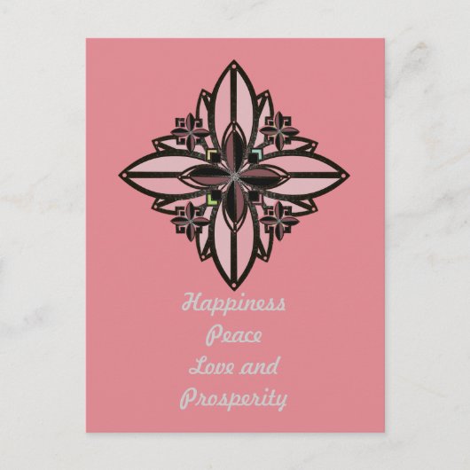 U-plukkleur/IJzerkleuring Keltisch Goede Dortune V Briefkaart (Voorkant)