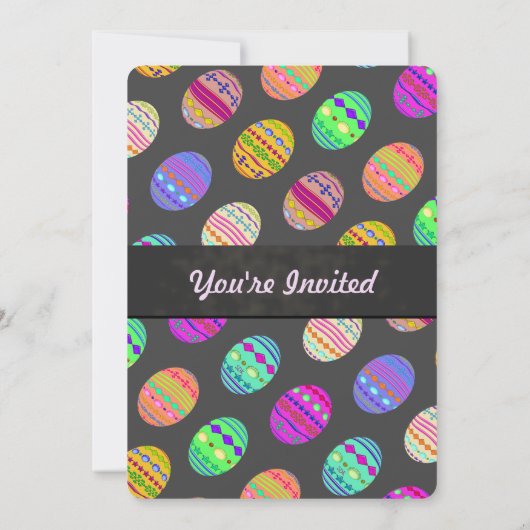 U-plukkleurige en gevloesde eieren — Blackboard-ch Kaart (Achterkant)