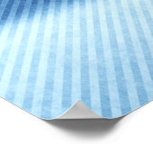 U plus fiets staat gelijk aan Happy Antiek Stripes Poster (Hoek)