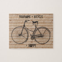 U plus fiets staat gelijk aan Happy Antiek Wood Be