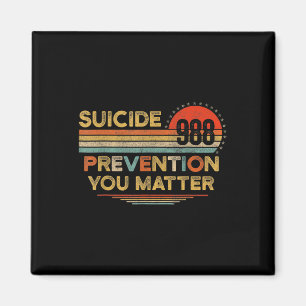 U Probleem 988 Zelfmoordpreventie Awareness Ribbo Magneet