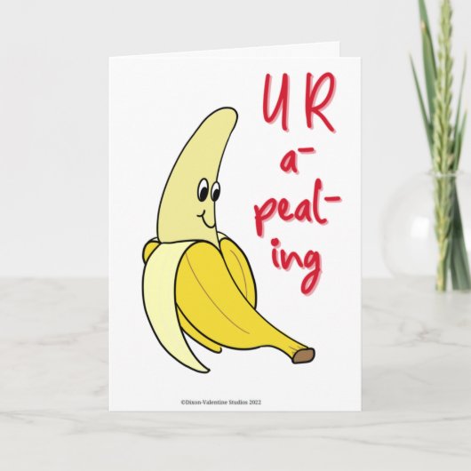 U R Aansprekende Valentijnsdag Kaart (Voorkant)