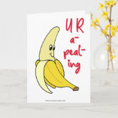 U R Aansprekende Valentijnsdag Kaart (Gele Bloem)