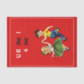 U R de 14-me-Valentijnsdag Tissuepapier (Voorkant)