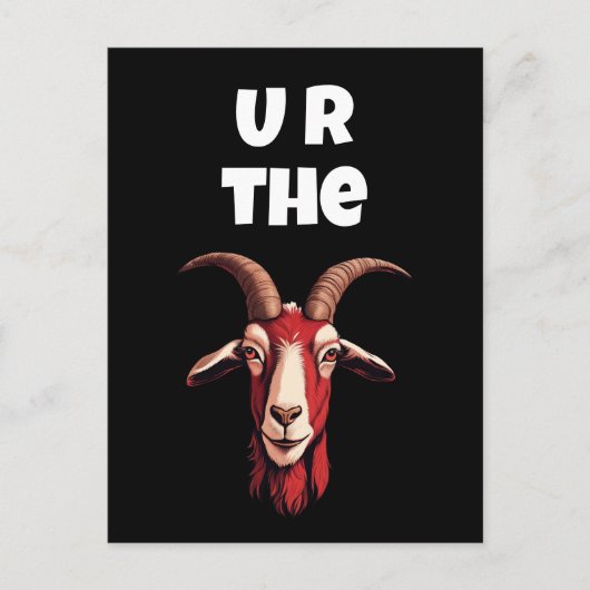 U R De Geit Briefkaart (Voorkant)