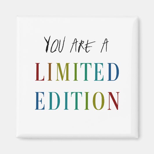 U R een Limited Edition koelkastmagneet Magneet (Voorkant)