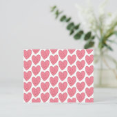  U R Hot Funny Snoep Harten Briefkaart (Staand voorkant)