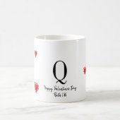 U R MY MVP Christelijke Valentijnse monogram met s Koffiemok (Center)