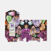 U Rock! Colorful Gemstone Favor Box Persoonlijk Bedankdoosjes (Uitgevouwen)