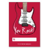 U Rock Kinder Classroom Valentijn Card Kaart (Voorkant)