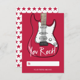 U Rock Kinder Classroom Valentijn Card Kaart