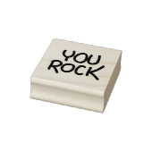 U Rock Recognition Positive Piedere studenten Rubberstempel (Stempel)