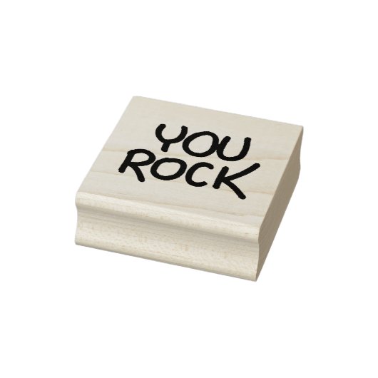 U Rock Recognition Positive Piedere studenten Rubberstempel (Stempel)