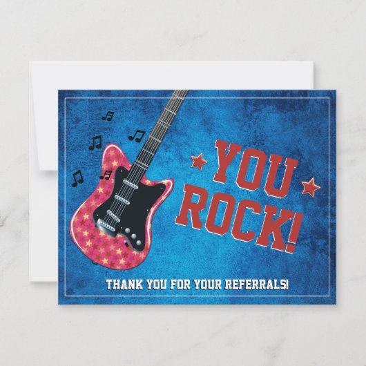 U Rock Referral Klant (Voorkant)