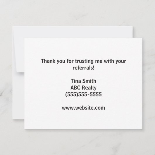 U Rock Referral Klant (Achterkant)