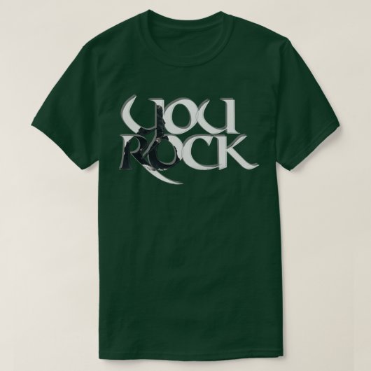 U ROCK T-SHIRT (Design voorkant)