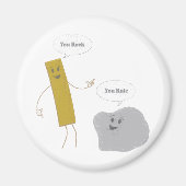 U Rock - U Rule Magneet (Voorkant)