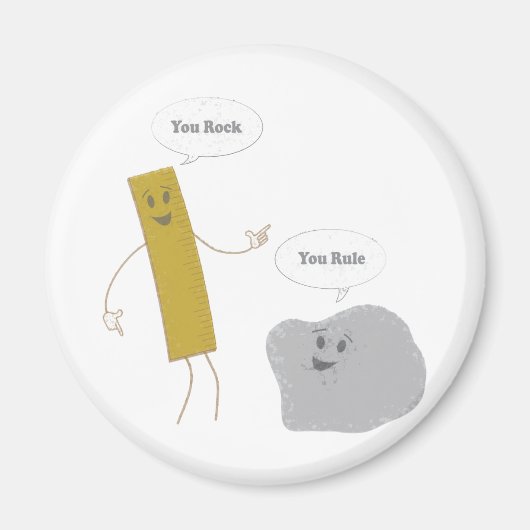 U Rock - U Rule Magneet (Voorkant)