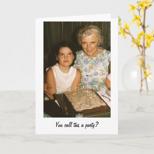 U roept dit een partij? kaart (Gele Bloem)