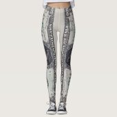 U.S. 500 Dollar Star Note Front  Leggings (Voorkant)