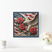 U.S.A. 250th Anniversary Commemorative Vierkante Klok (Huis)