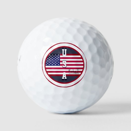 U.S.A. Bridgestone Golfballen (Voorkant)