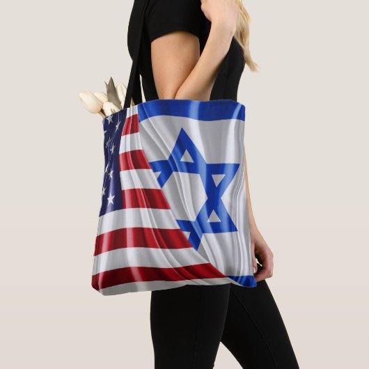 U S. A. en ISREAL Tote Bag (Dichtbij)