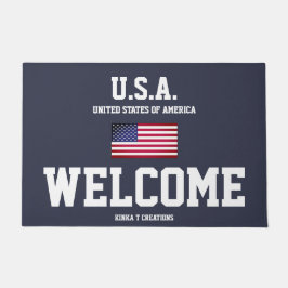 U.S.A. Kinka T Creations Deurmat